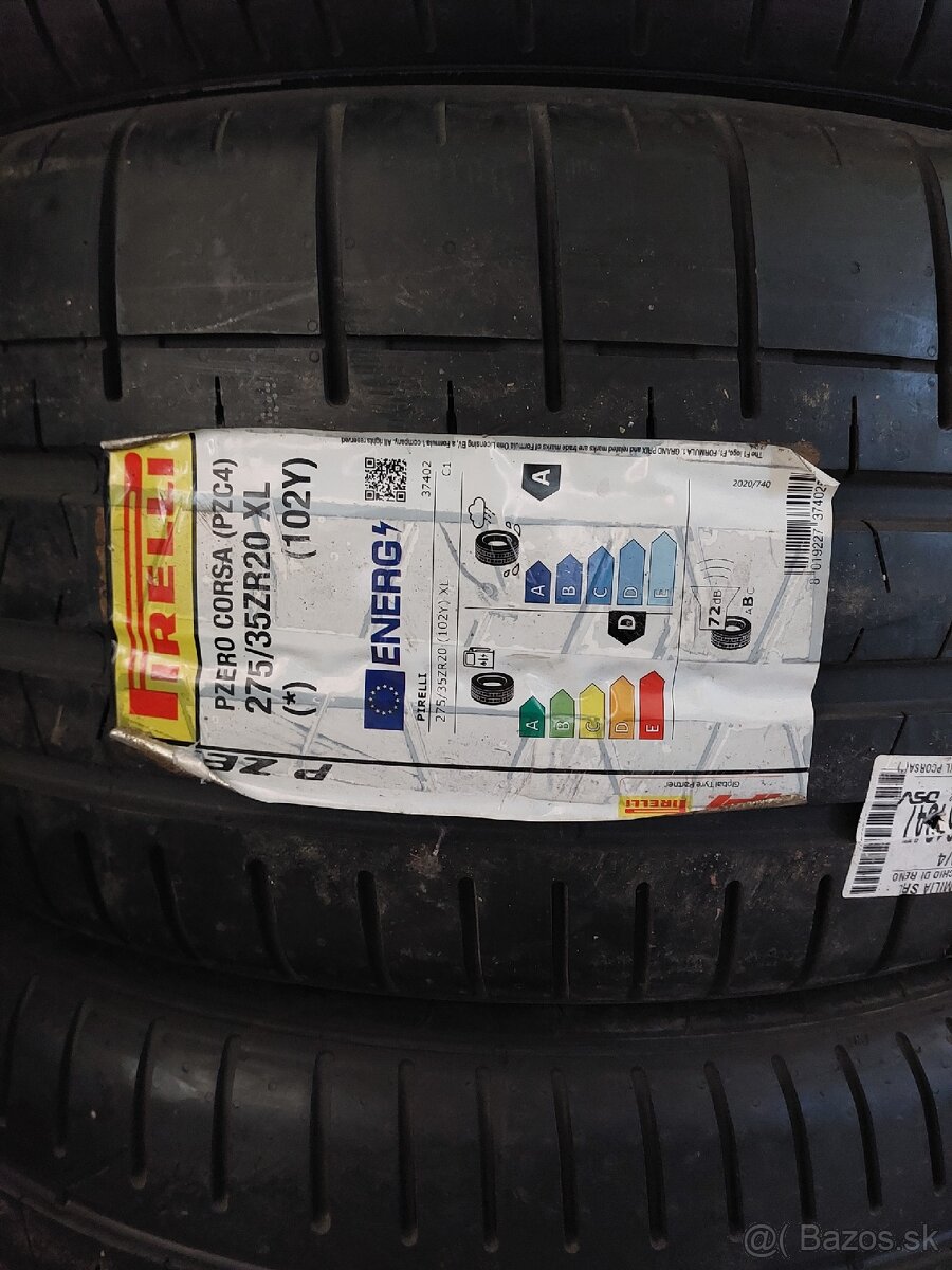 Pirelli Pzero 245/40R20 + 275/35R20 - 3