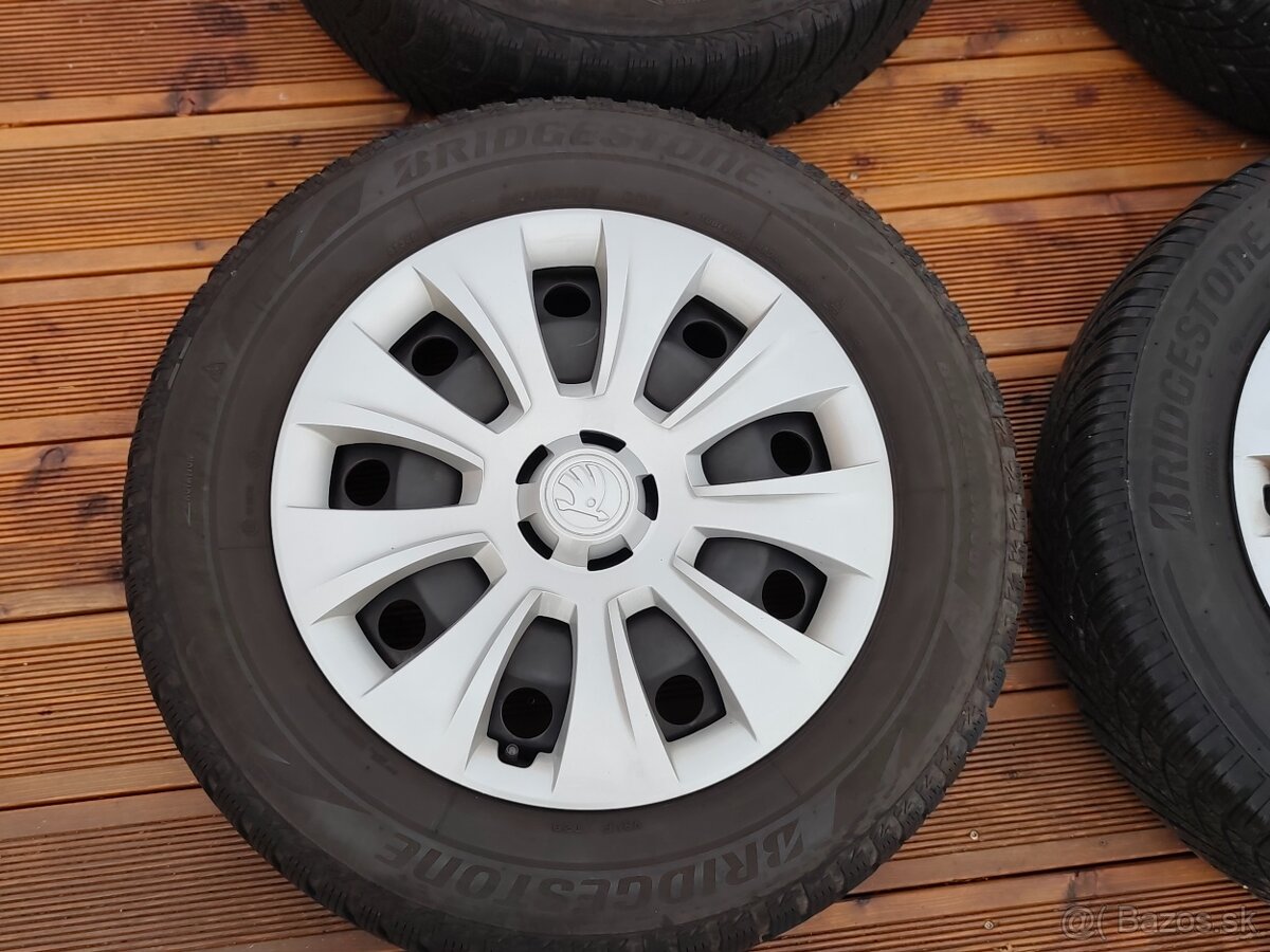 Super cena - original plechove disky Kodiaq 17" 112x5 r17 - 3