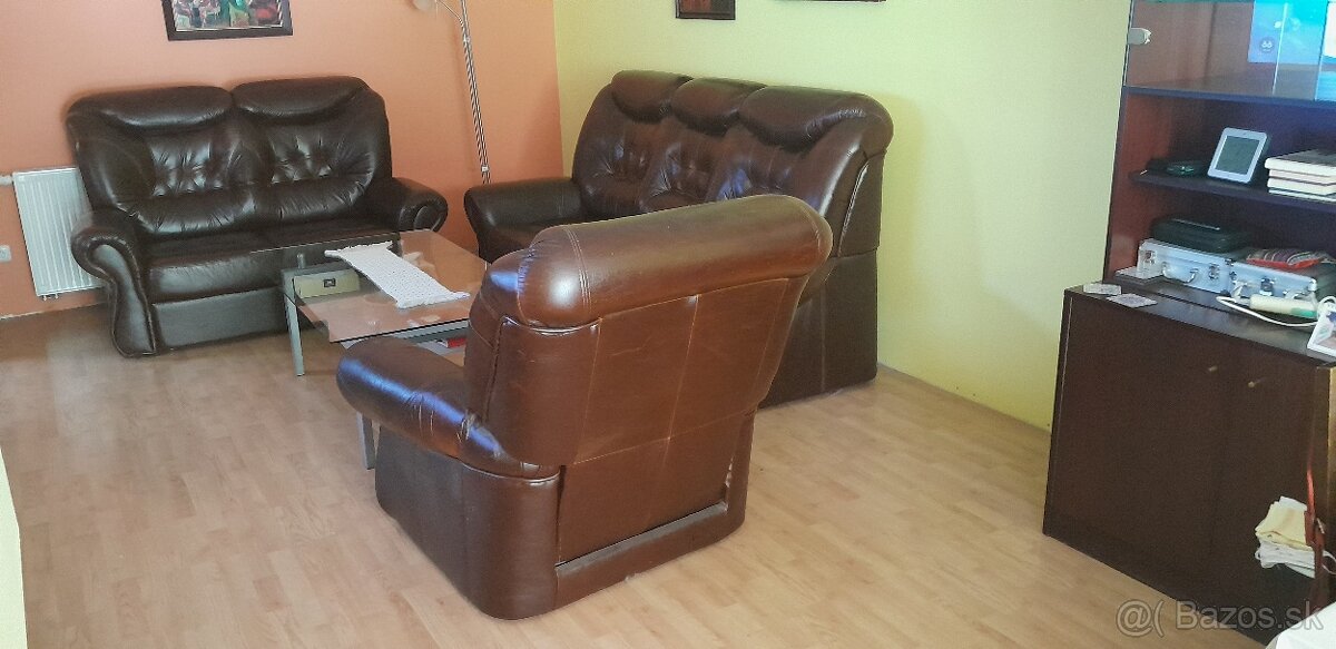 Kožná sedacia súprava - 3