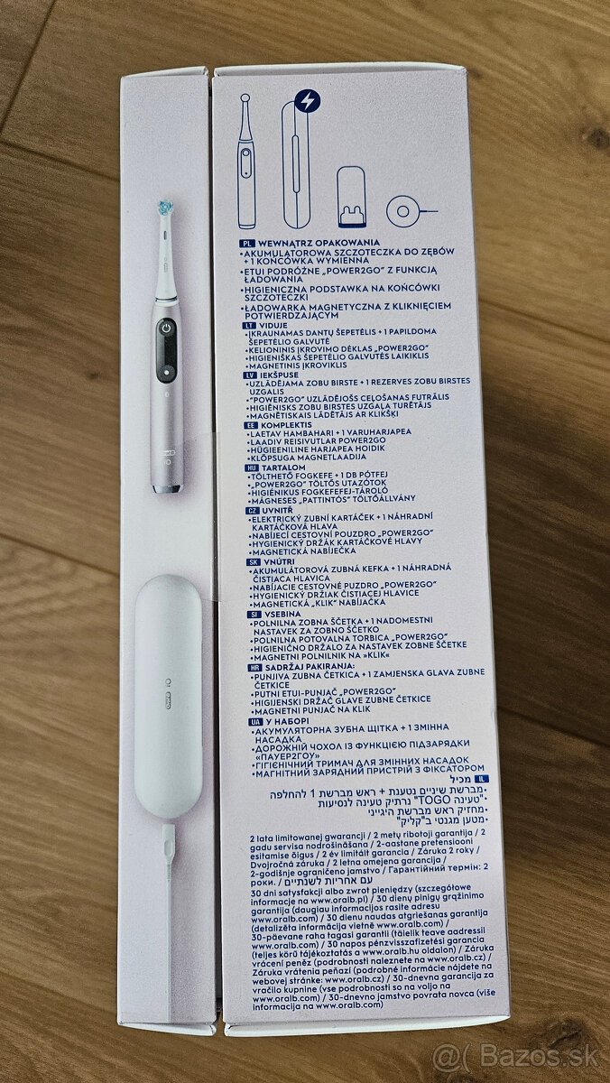 Elektrická zubná kefka Oral-B iO 9 ružová - 3