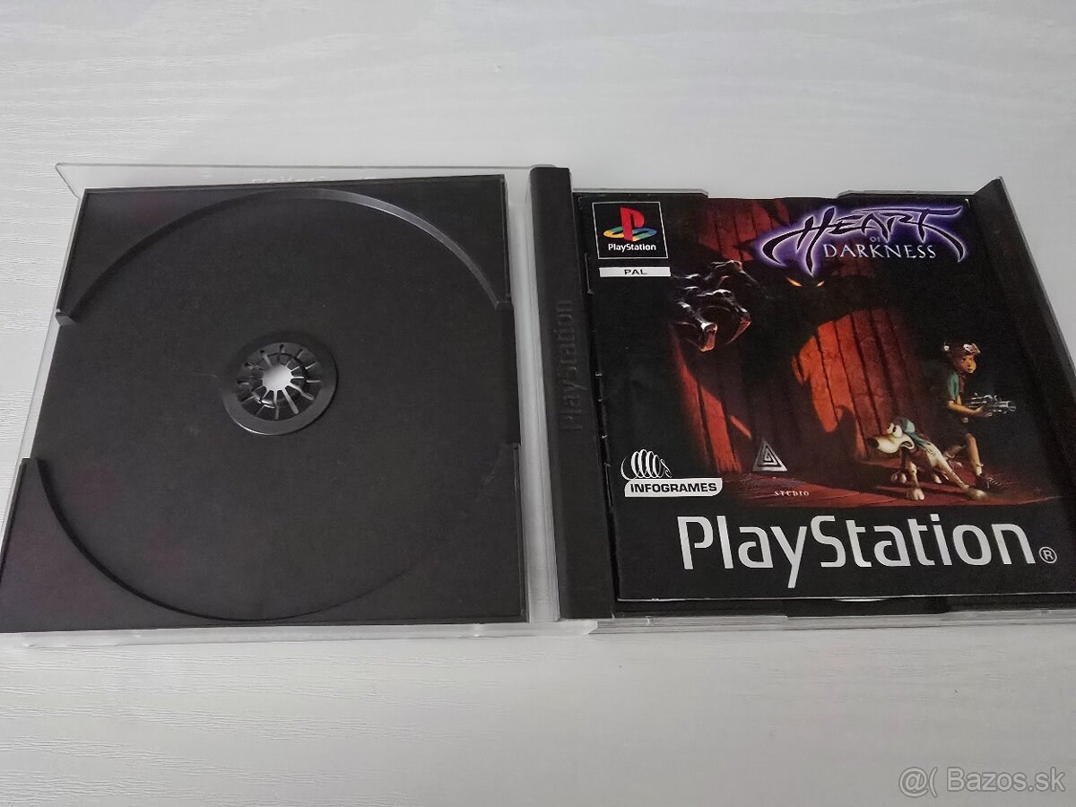 heart of Darkness PS1 ( obal+disk 2 ) 20e - 3