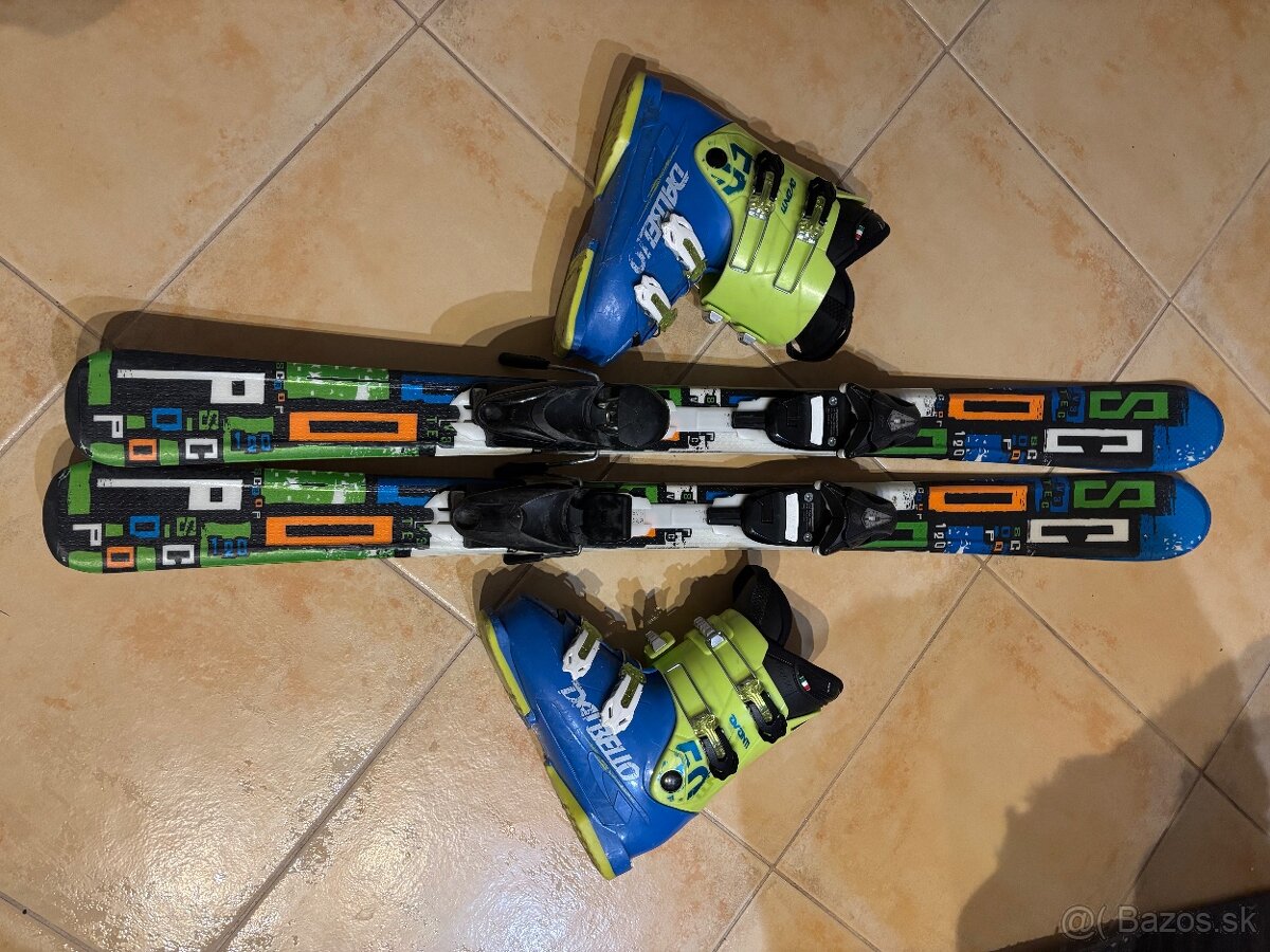 Ponúkam lyžarsky set (lyže 120cm a lyžiark 23,5cm) - 3