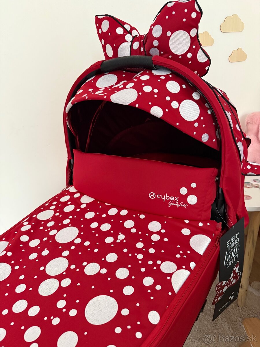 Nová vanička cybex priam 4.0 petticoat red - 3