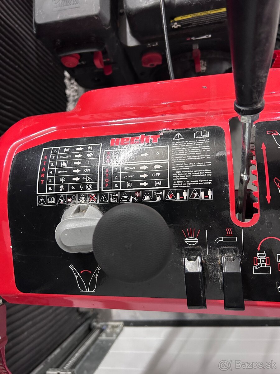 HECHT 9334 SQ - benzínová snežná fréza - 3