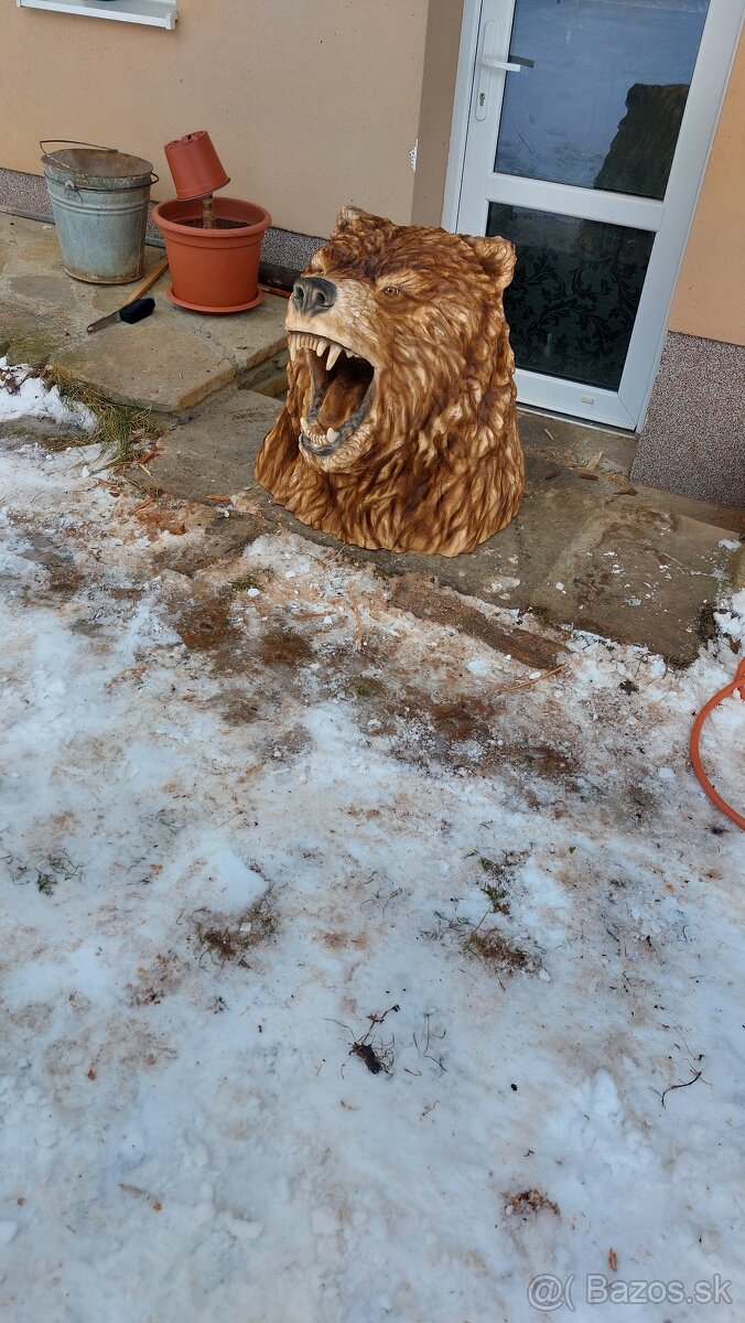 Drevorezba medved z dreva - 3