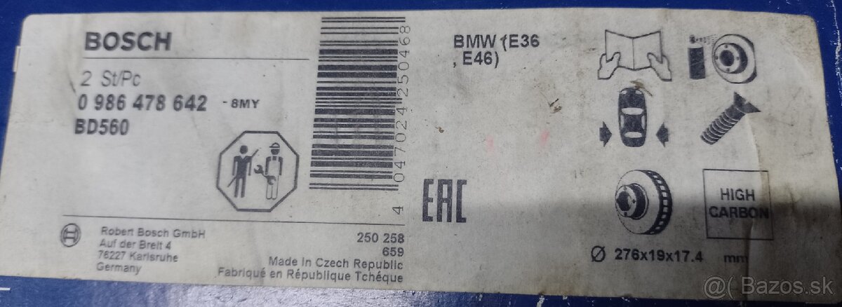 Brzdový kotúč - 3