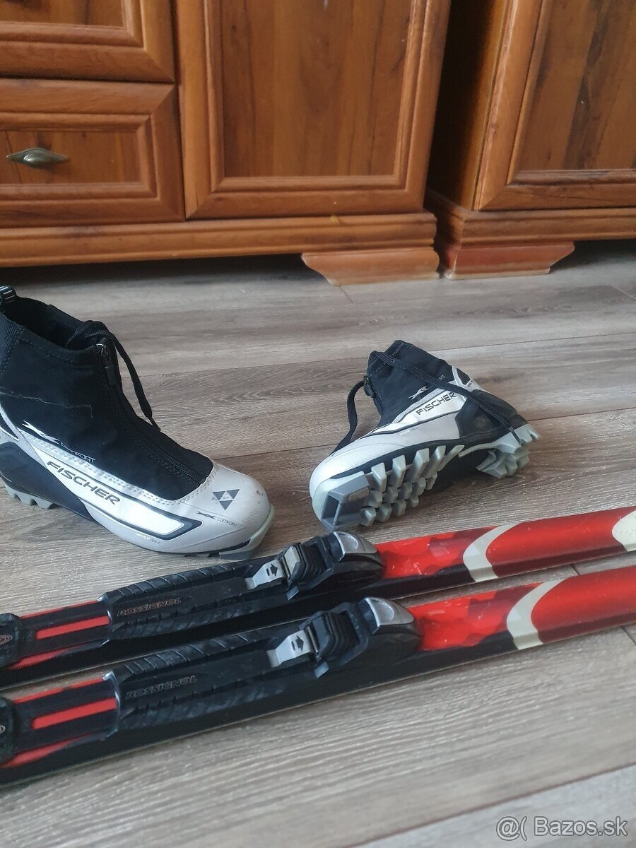 Predam bezkovy set,ROSSIGNOL,166 cm,NNN,c.38,supiny - 3