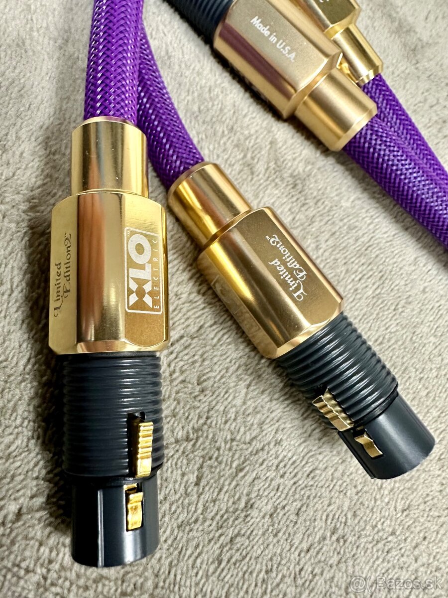 XLO Limited Edition - High End XLR káble 1,0m - 3