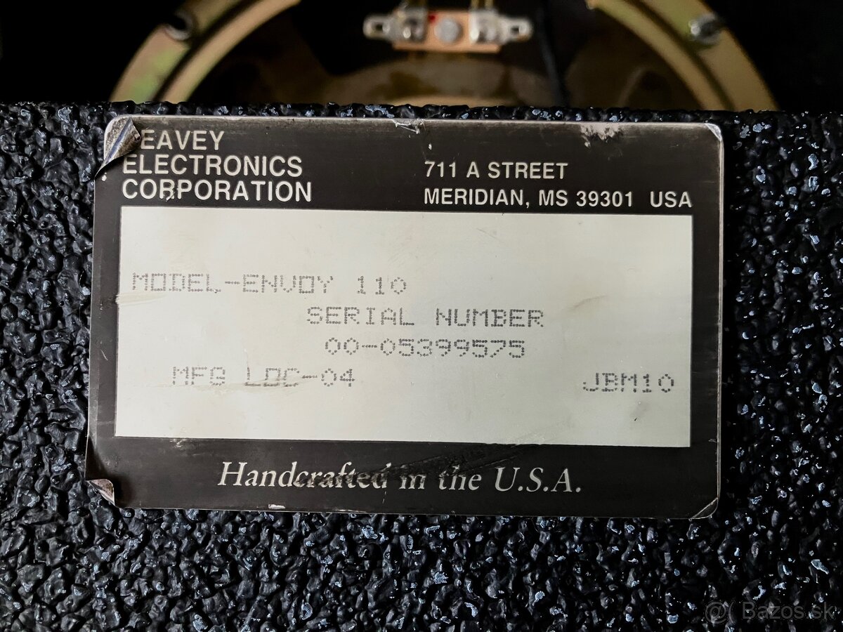 Peavey ENVOY 110 Teal Stripe (1989 U.S.A.) - 3