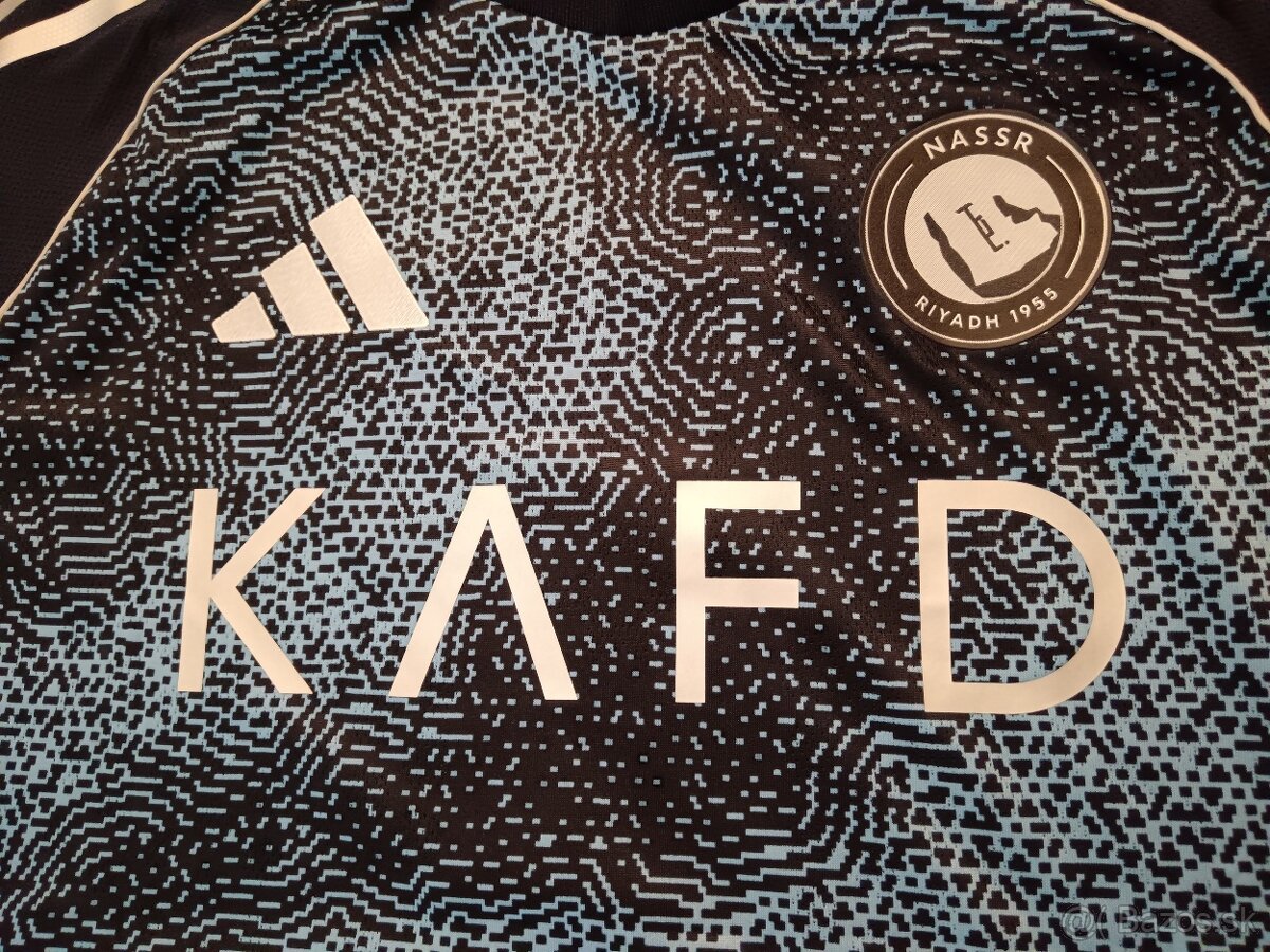 futbalový dres Ronaldo Al Nassr Authentic away 25/26 blue - 3