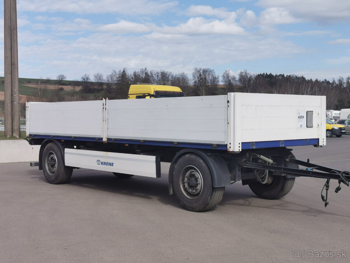Prodám valníkový přívěs KRONE AZ - 3