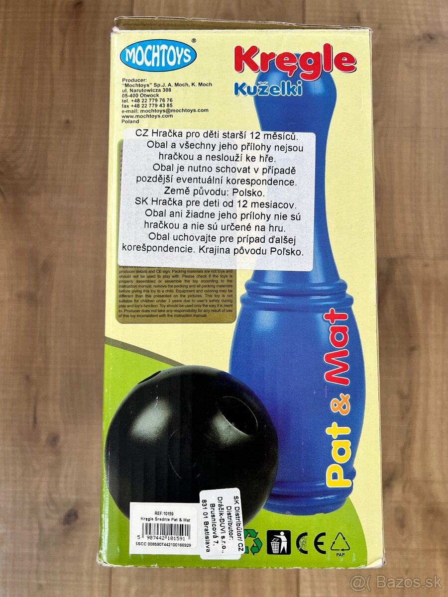 Detské kolky Pat a Mat (Mochtoys) - 3