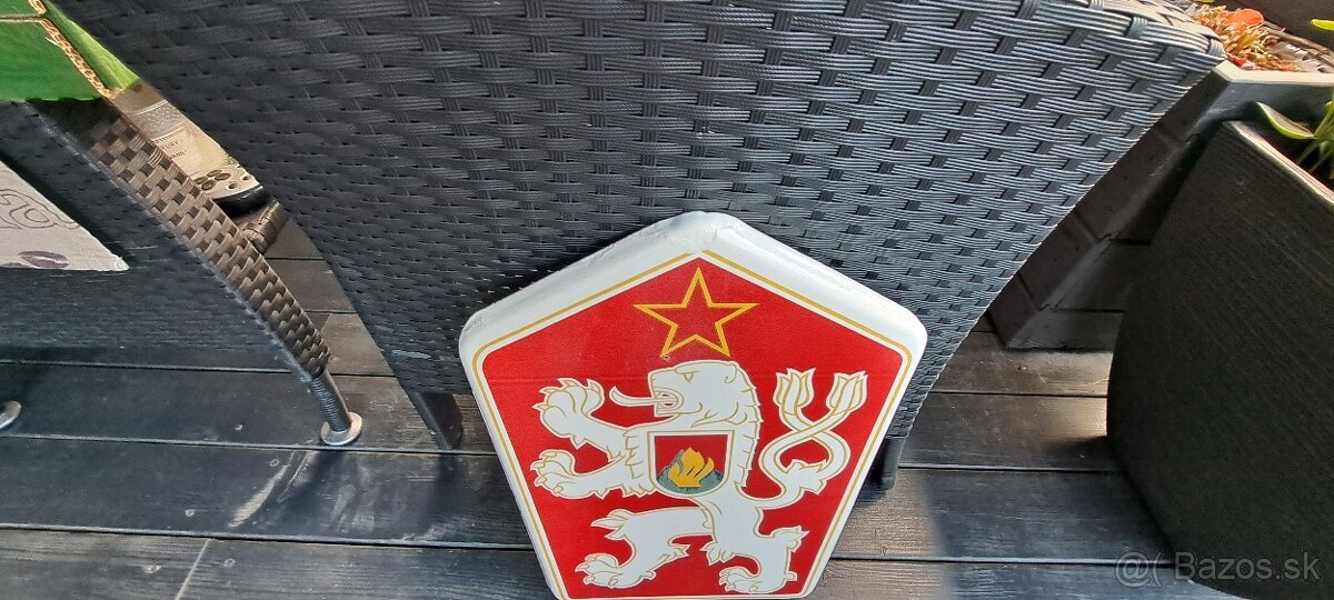 Smaltovaný znak ČSSR - 3