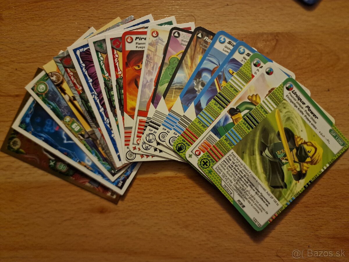 Lego Ninjago a Lego Chima kartičky - 3