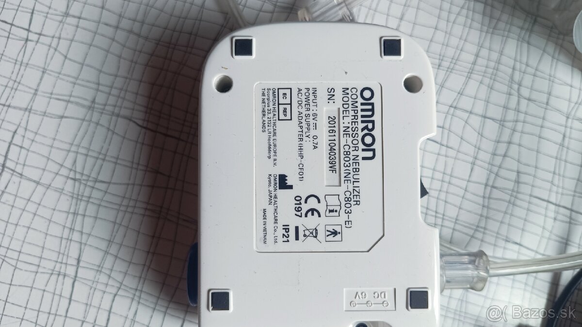 Predám inhalátor nebulizer Omron - 3