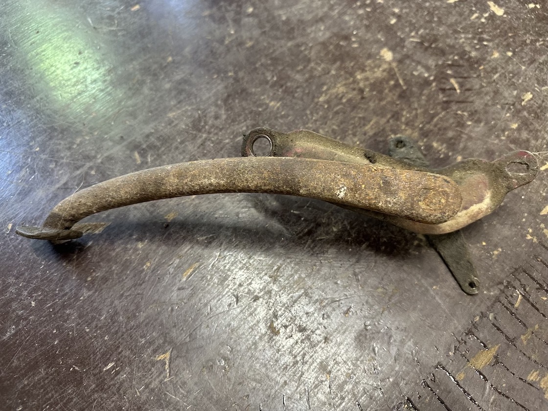 Predám brzdová páka s držiakom JAWA 250/559 panelka - 3