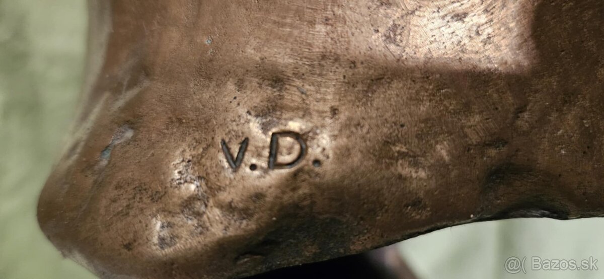 busta Gottwald - bronz - 3