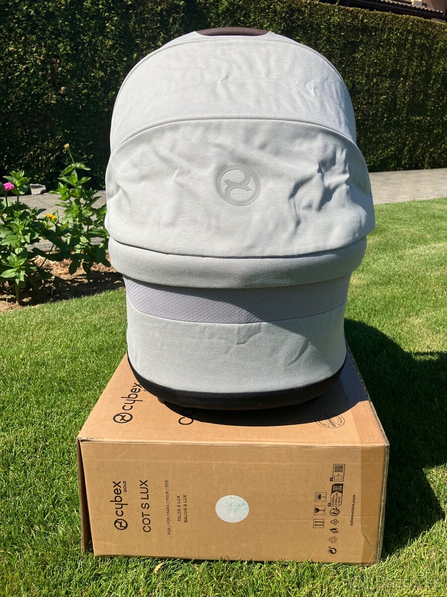 Vanička CYBEX Carry Cot S LUX Stone grey - 3