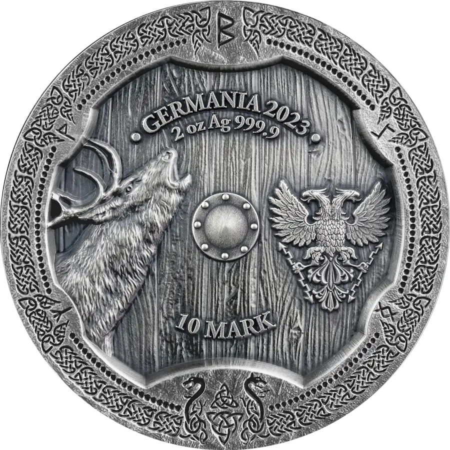 investičné striebro - mince - Ostara - Germania Mint - 3