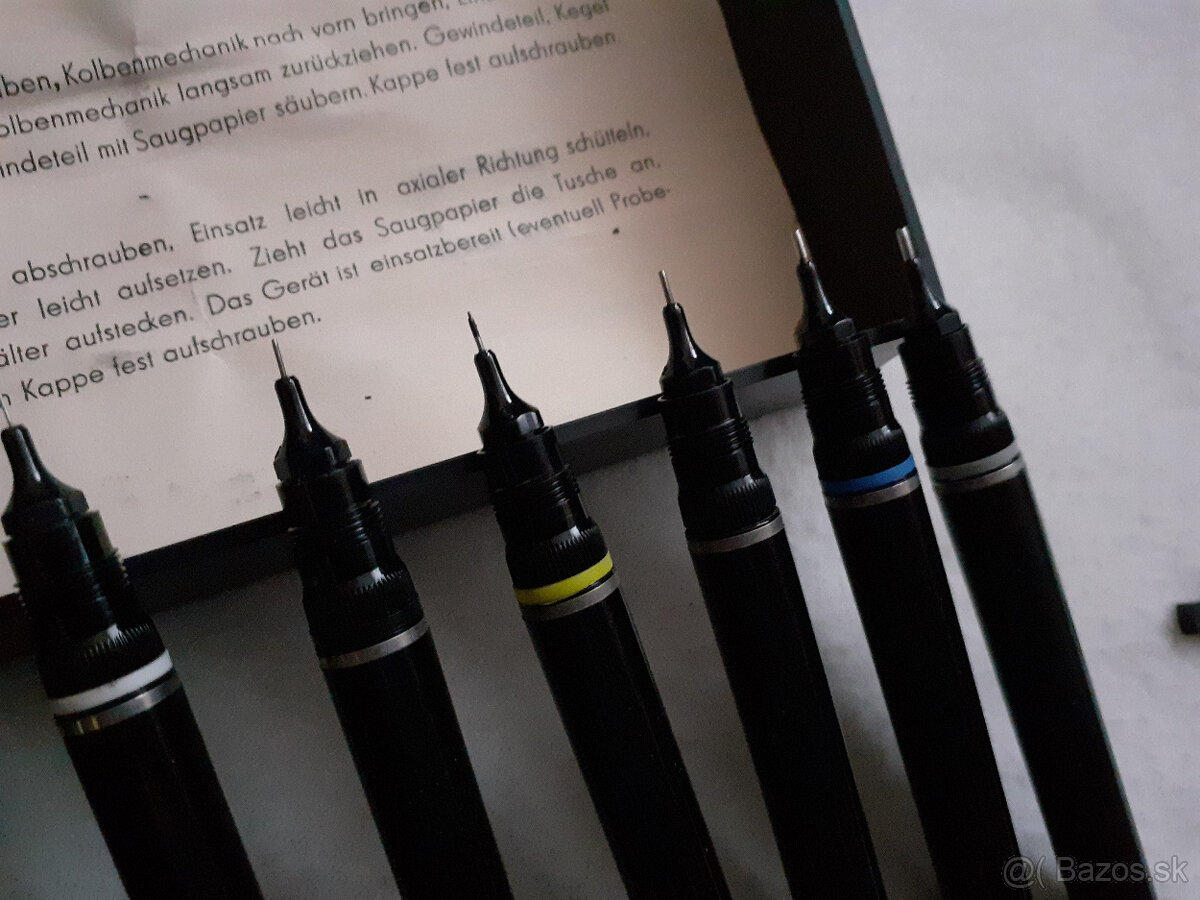 Sada technických, rysovacích pier Skribent multi 8ks - 3