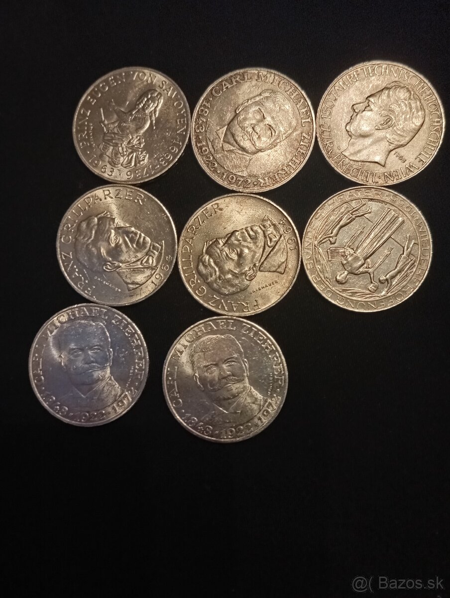 Strieborne mince - 3