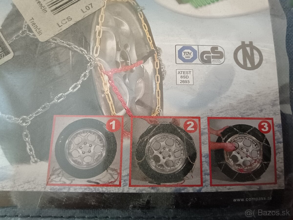 Predám snehové reťaze compass - 3