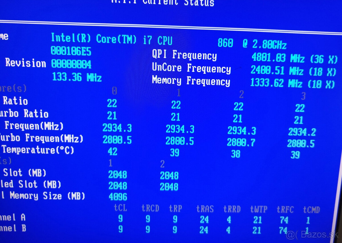 doska Gigabyte H55M-S2 + Intel Core i7-860 LGA1156 - 3