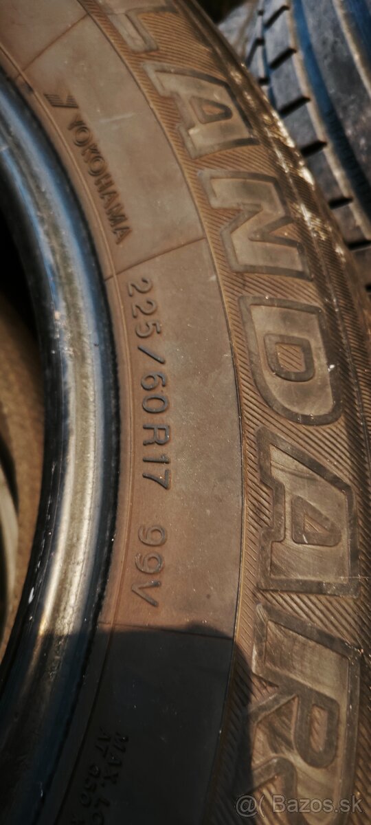 Predam letne pneu 225/60R17 - 3