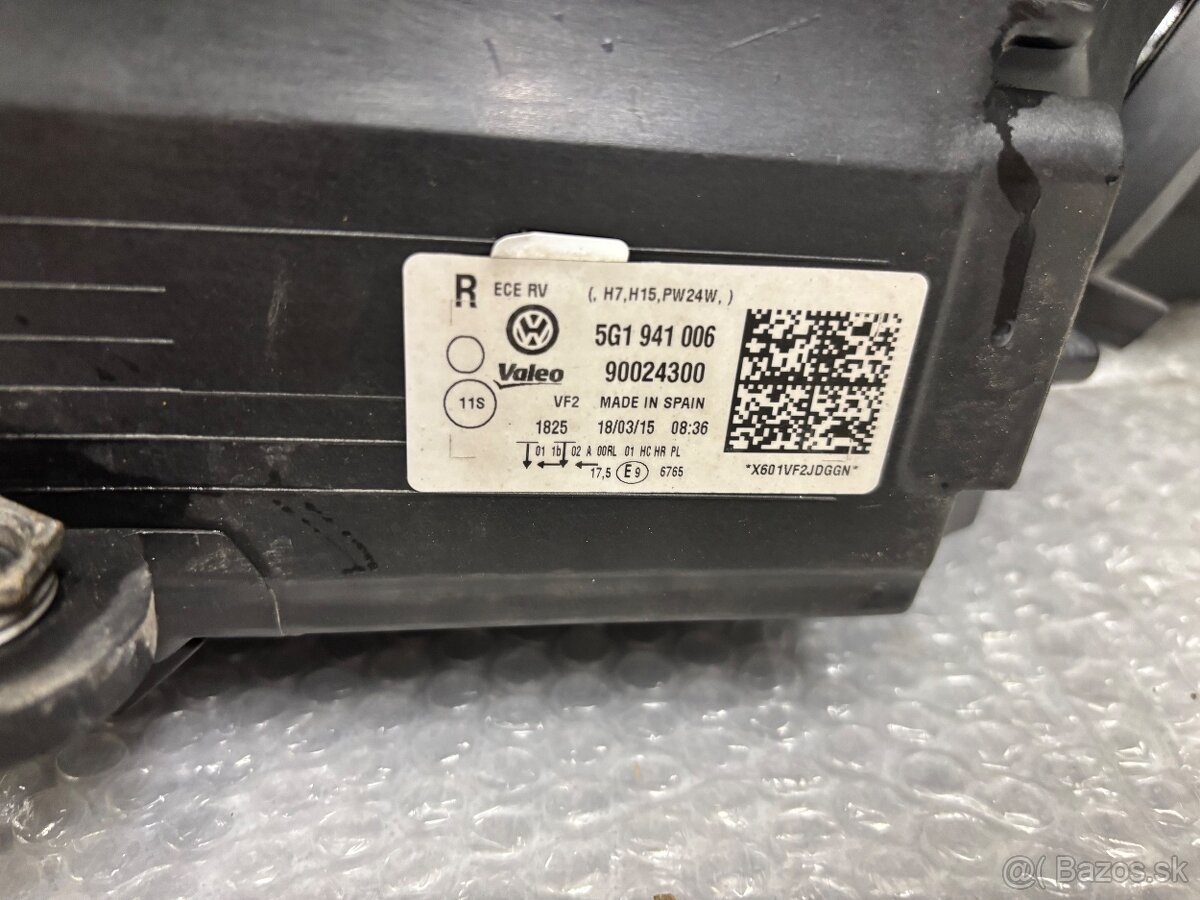 VW golf7 predne svetla halogen - 3