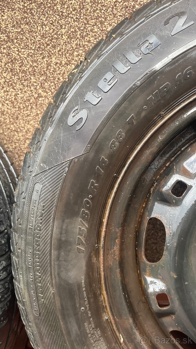 Plechové disky 5x100 r14 - 3