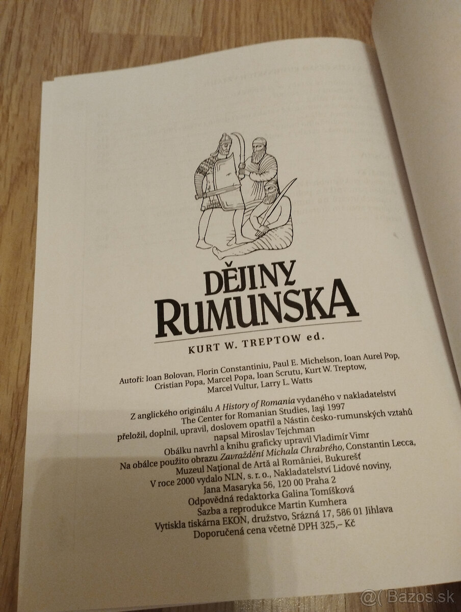 Dějiny Rumunska (edice Dějiny států) - 3