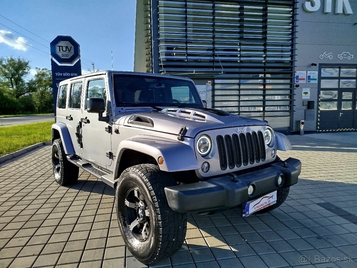 Jeep Wrangler 2.8 CRD Sahara A/T / 90tis / Kúpené na SK