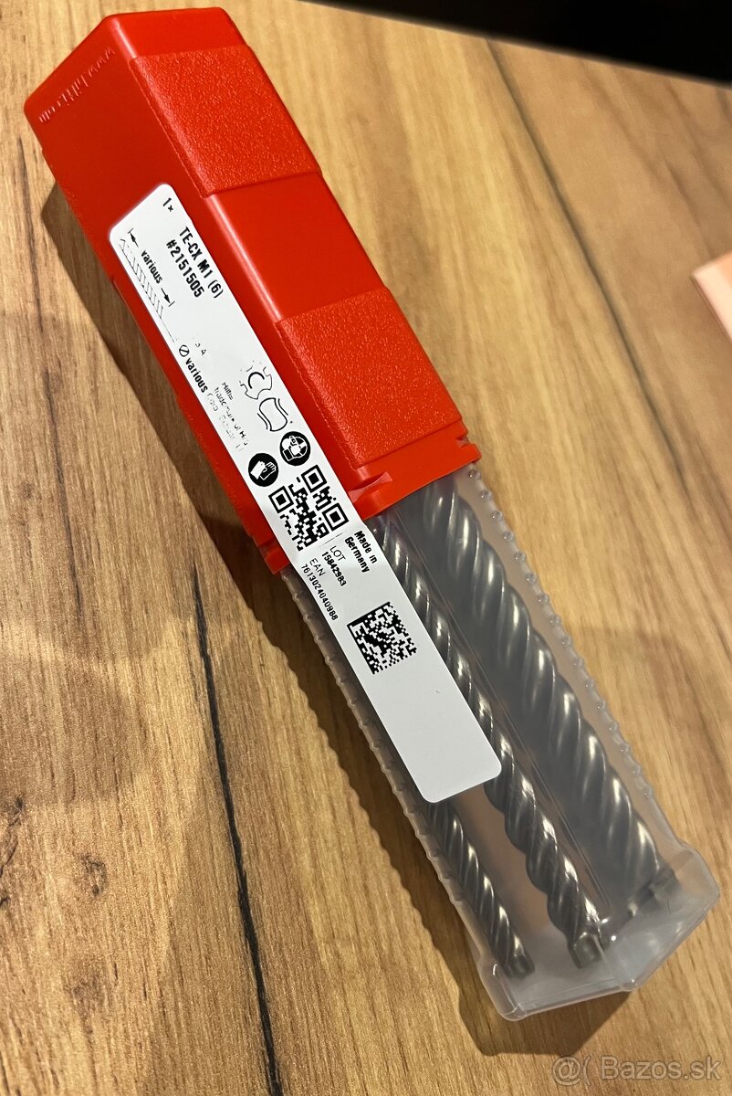 HILTI príklepové vrtáky SDS plus - 3