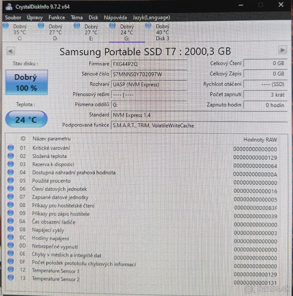 Samsung Portable SSD T7 2TB - 3