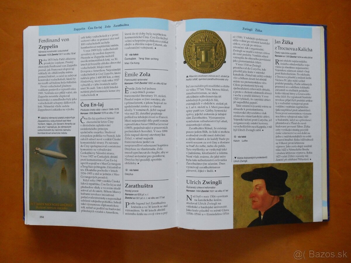 Kniha Slavné osobnosti - 3