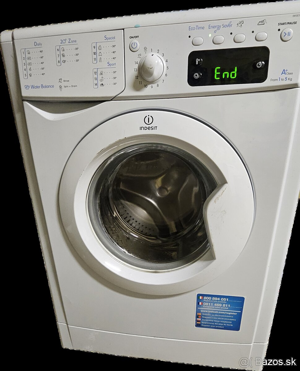 Práčka Indesit aj s Dopravou - 3