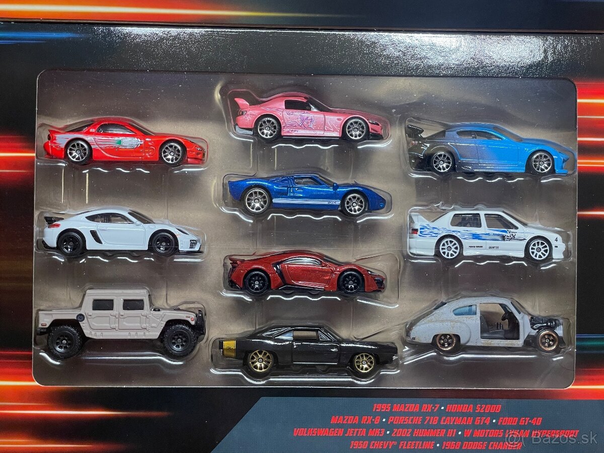 Hotwheels - Fast and Furious set - 3