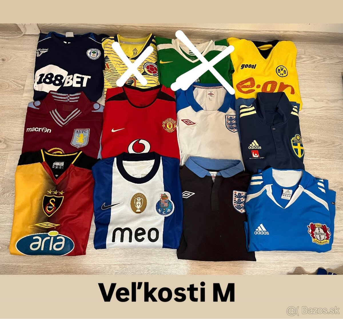 Futbalové dresy S, M, L, XL - 3