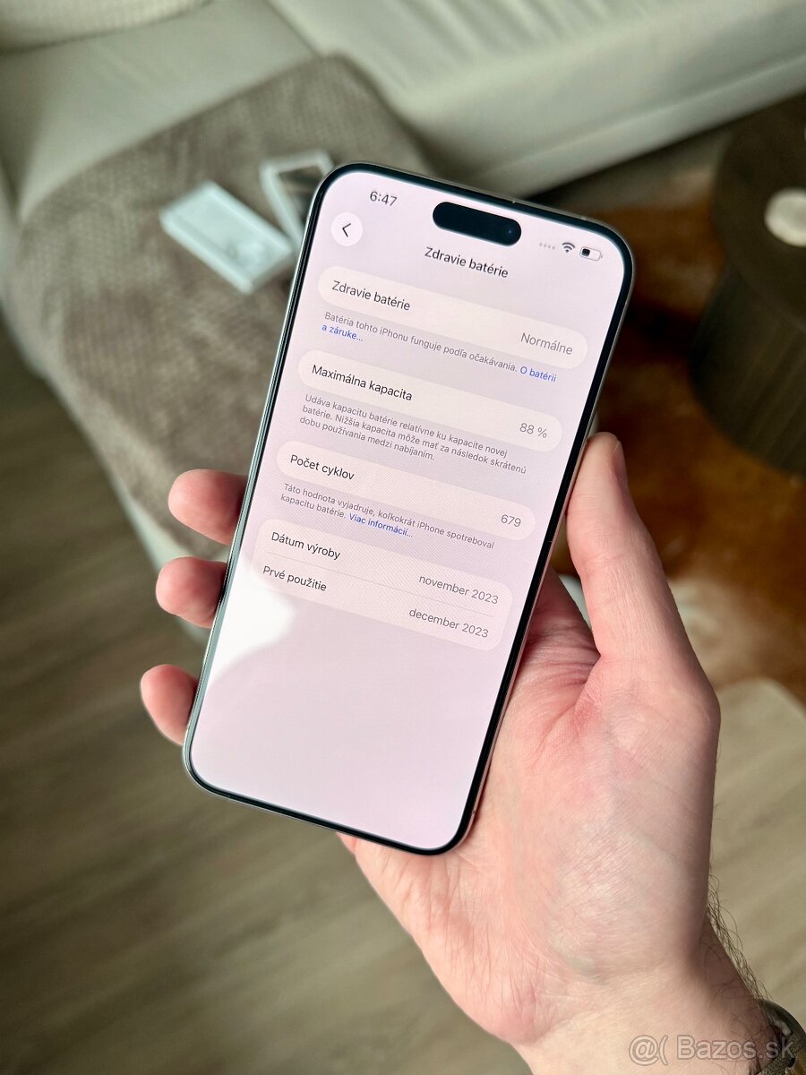 iPhone 15 Pro Max 256GB Natural Titanium - 3