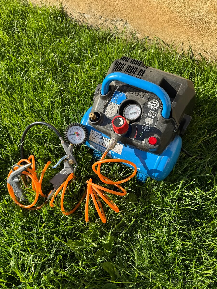 KOMPRESOR GÜDE AIRPOWER 6L - AKO NOVÝ - 3