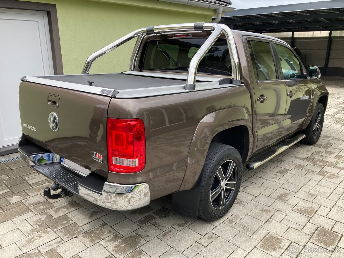 VW AMAROK 2.0Tdi 132kW , Automat , r.v. 2016 , Slovenske