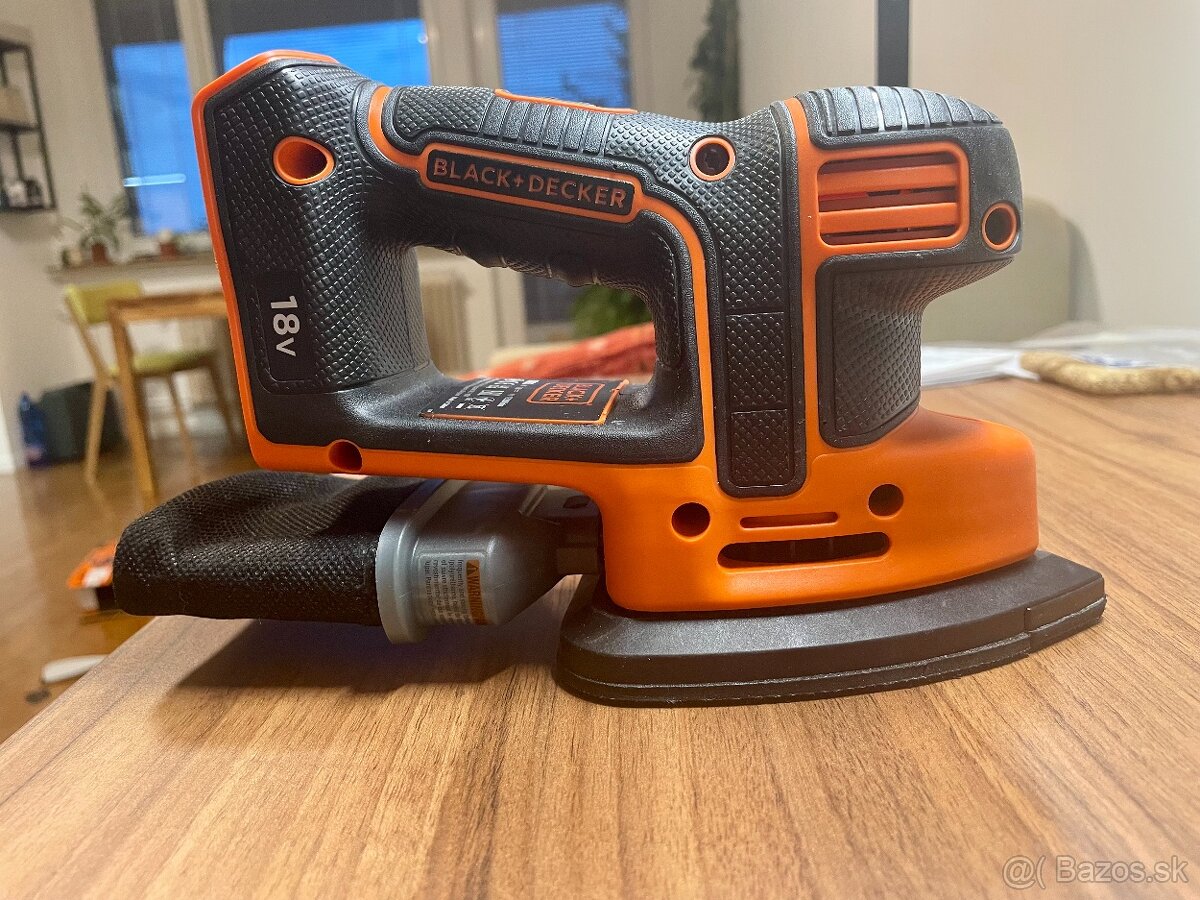 Black+Decker akumulátorová trojuholníková brúska - 3