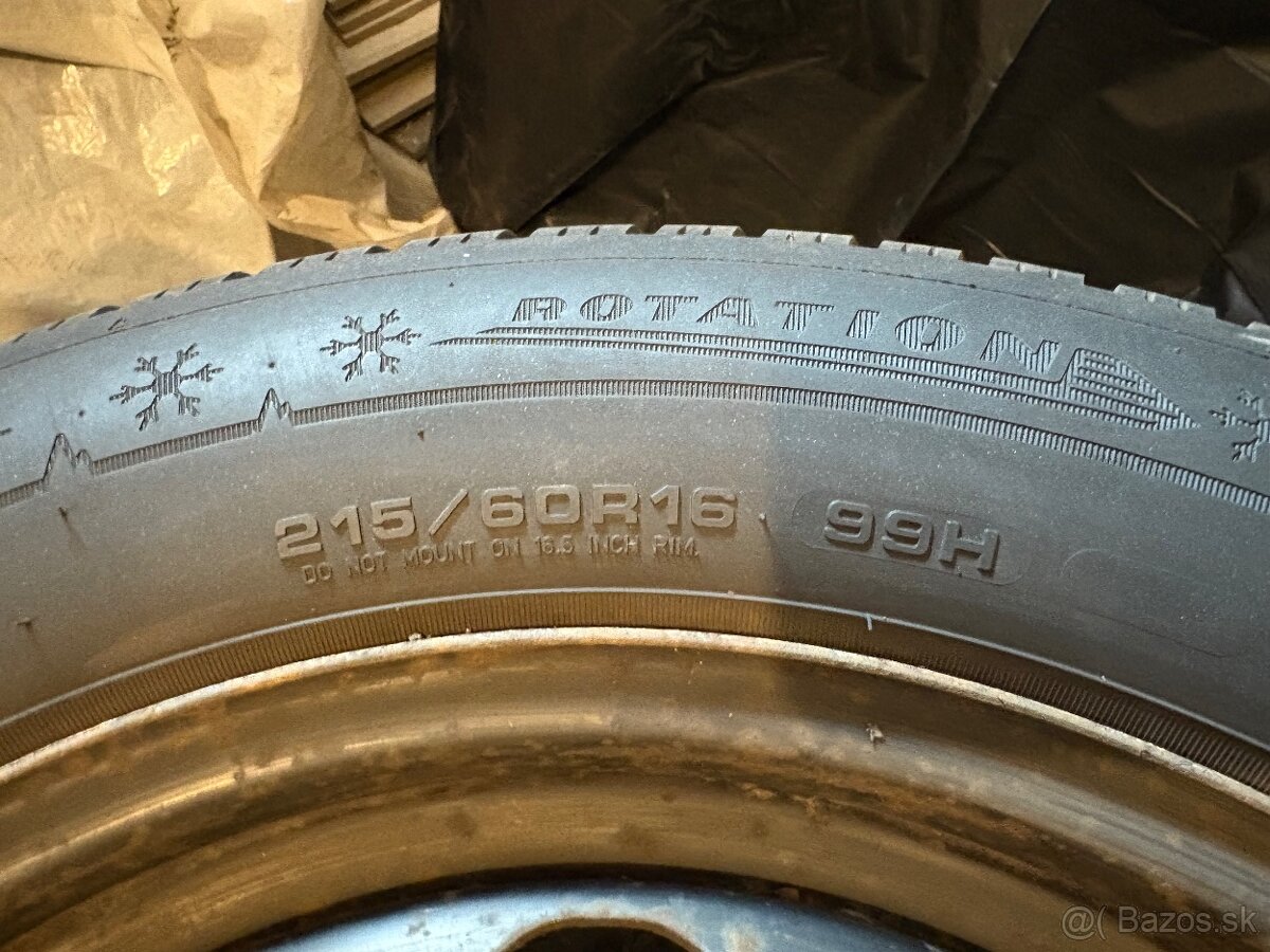 Predám sadu kolies so Škodovky - 3