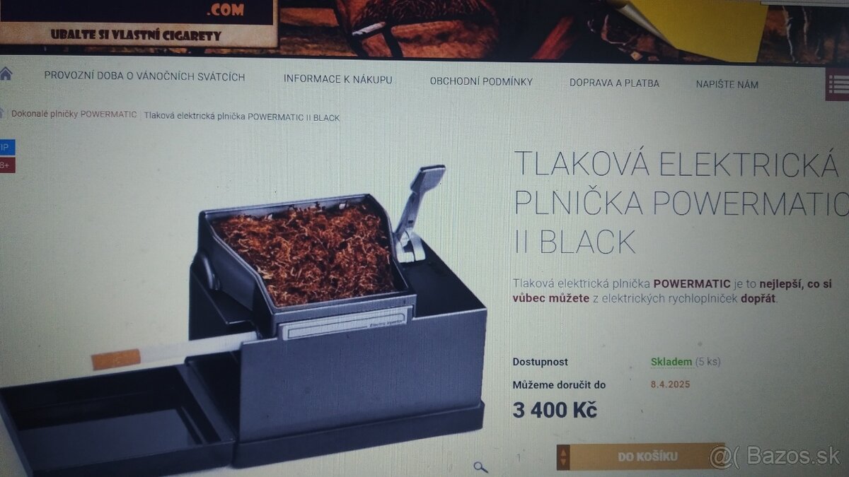 automatickú plničku cigariet - 3