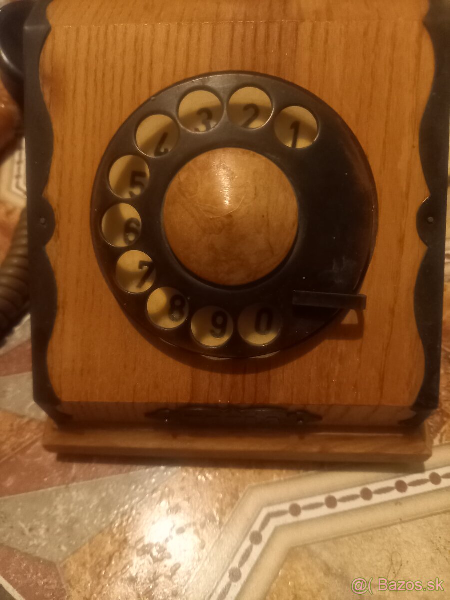 Starožitny telefón tesla - 3