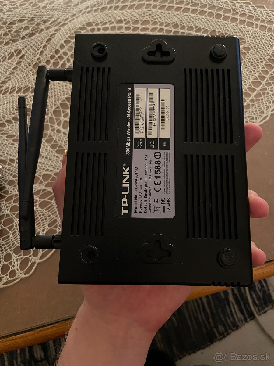 TP-LINK Router a Access point Model TL-WA901ND - 3