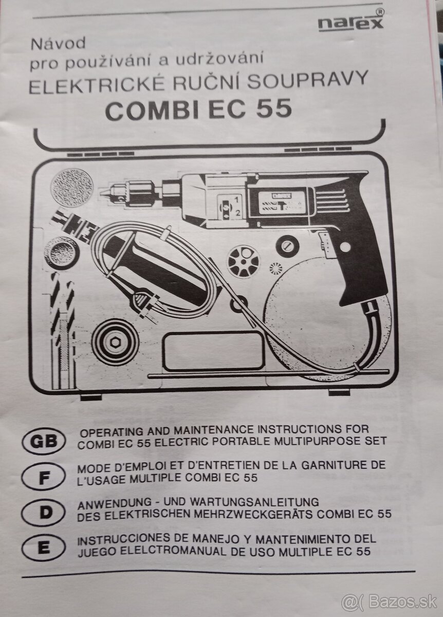 Príklepová vŕtačka NAREX - 3