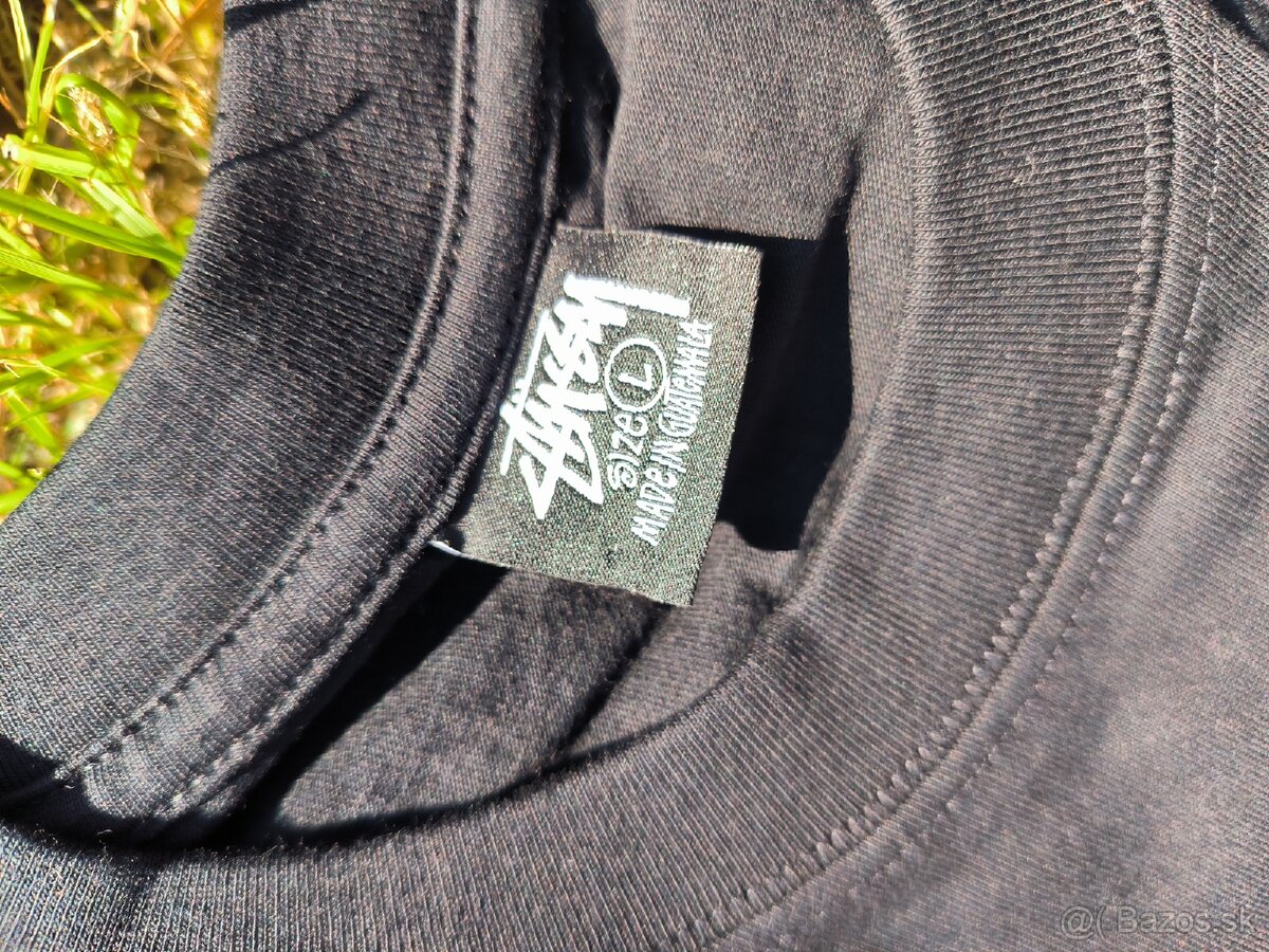 Tričko stussy Graphic Čierne L - 3