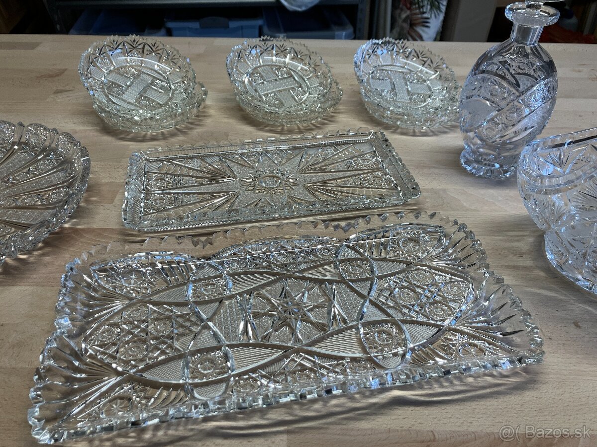 Krištáľový Tanier 35 x 18 cm cca - 3