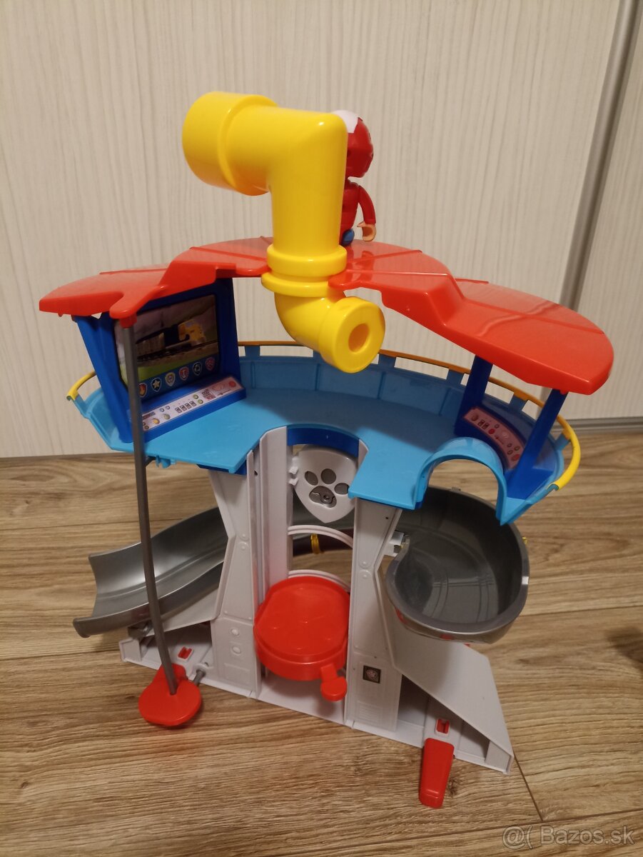 Predám vežu labková patrola plus autá plus postavičky - 3